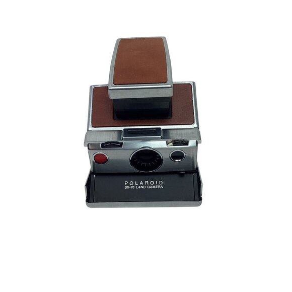 Vintage 1970’s Polaroid SX-70 Film Land Camera Original Tan Leather Case - Picture 1 of 16